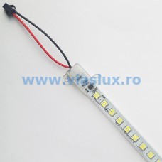 Banda LED rigida 220V 12W, lumina rece, 900x14mm