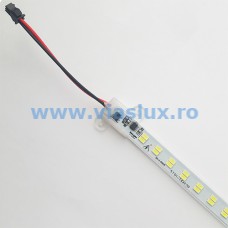 Banda LED rigida 220V 15W, lumina rece, 1000x14mm