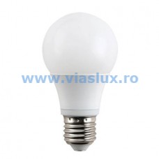 Bec LED 10W fasung E27 lumina rece, 220V