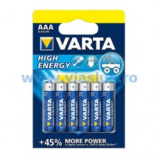 Baterie alcalina VARTA High Energy R3 (tip AAA)