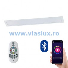 Panou SMART LED 34W RGB + Alb 120x30cm Bluetooth Telecomanda