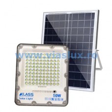Proiector LED solar IP66 50W lumina alba rece